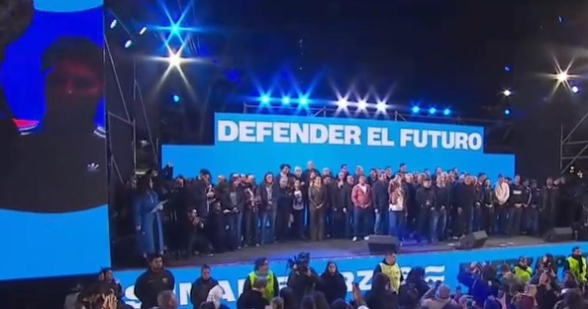 Cristina Kirchner celebró la victoria de Fuerza Patria y destacó el mensaje del pueblo (Foto- captura video P12)