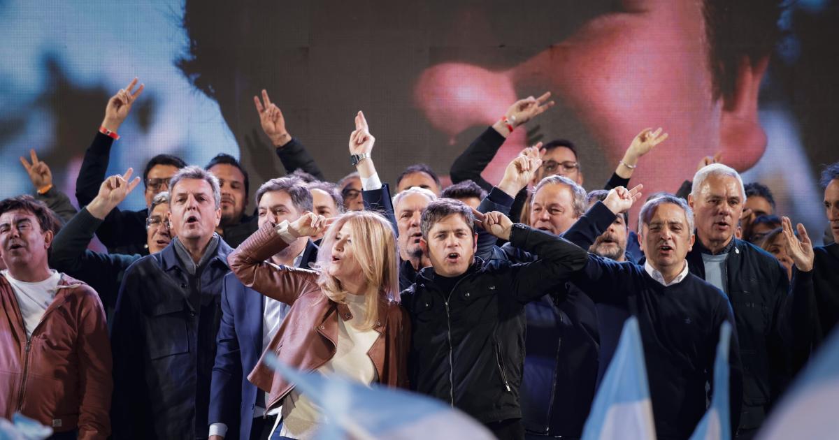 ELECCIONES LEGISLATIVAS Le sacó ms de 13 puntos Kicillof el gran ganador de la noche dijo que Milei va a tener que rectificar el rumbo