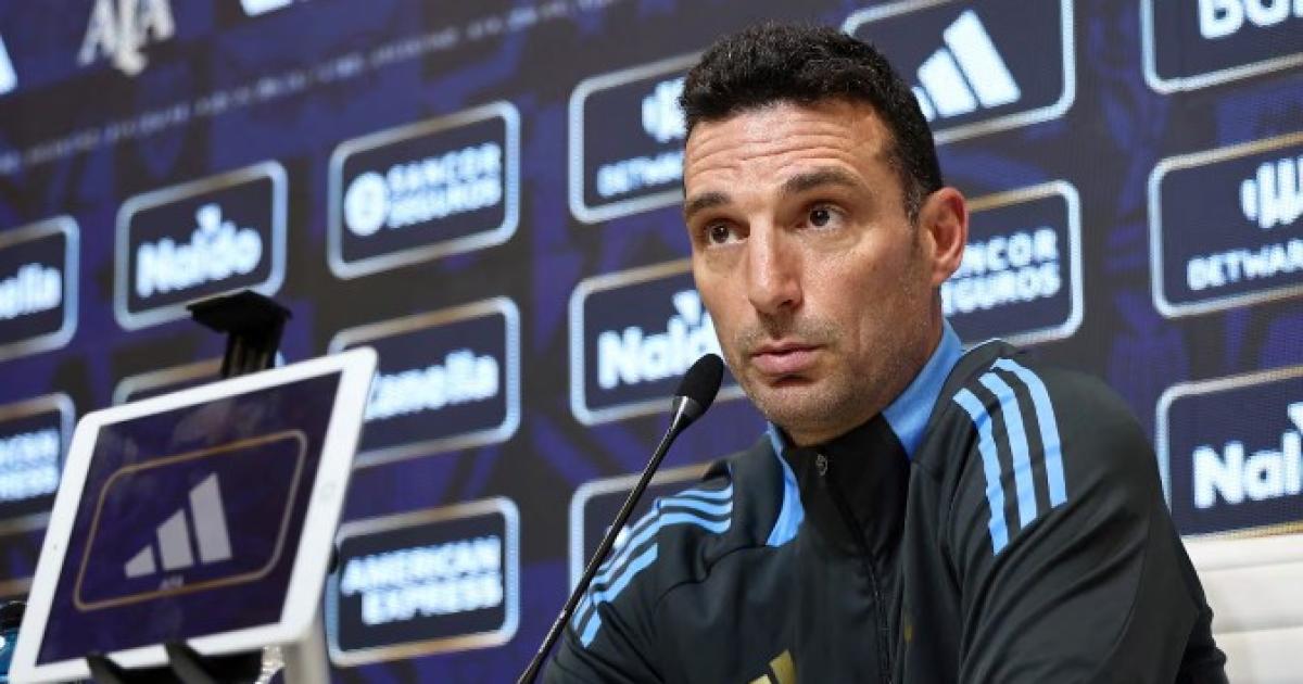 Lionel Scaloni (Foto- Reuters)