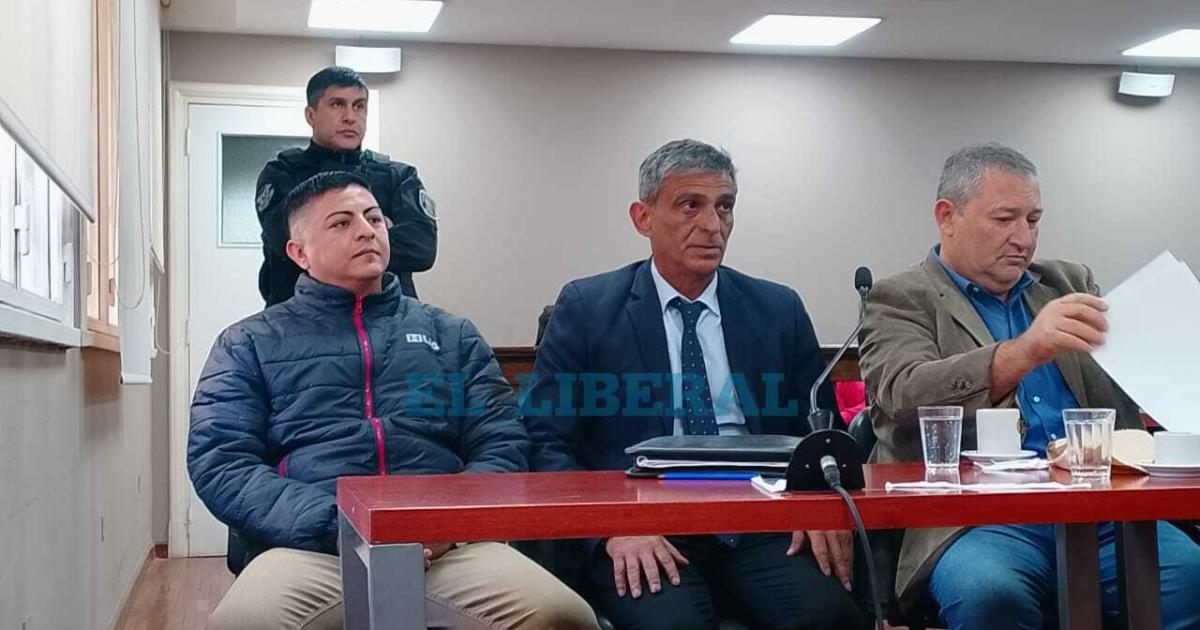 Ramón Alejandro Negro Roldn en el banquillo de acusados (Foto- Gustavo Gallardo  El Liberal)