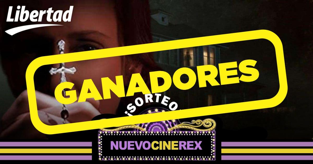 Estos son los ganadores de las entradas para el Cine Rex