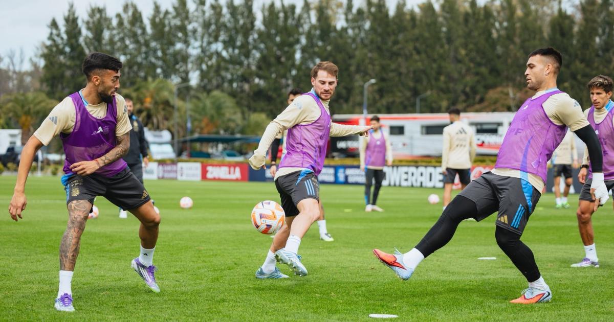 Lautaro Martínez toma el lugar de Messi en el once de Argentina para Ecuador (Foto-Seleccion Argentina)