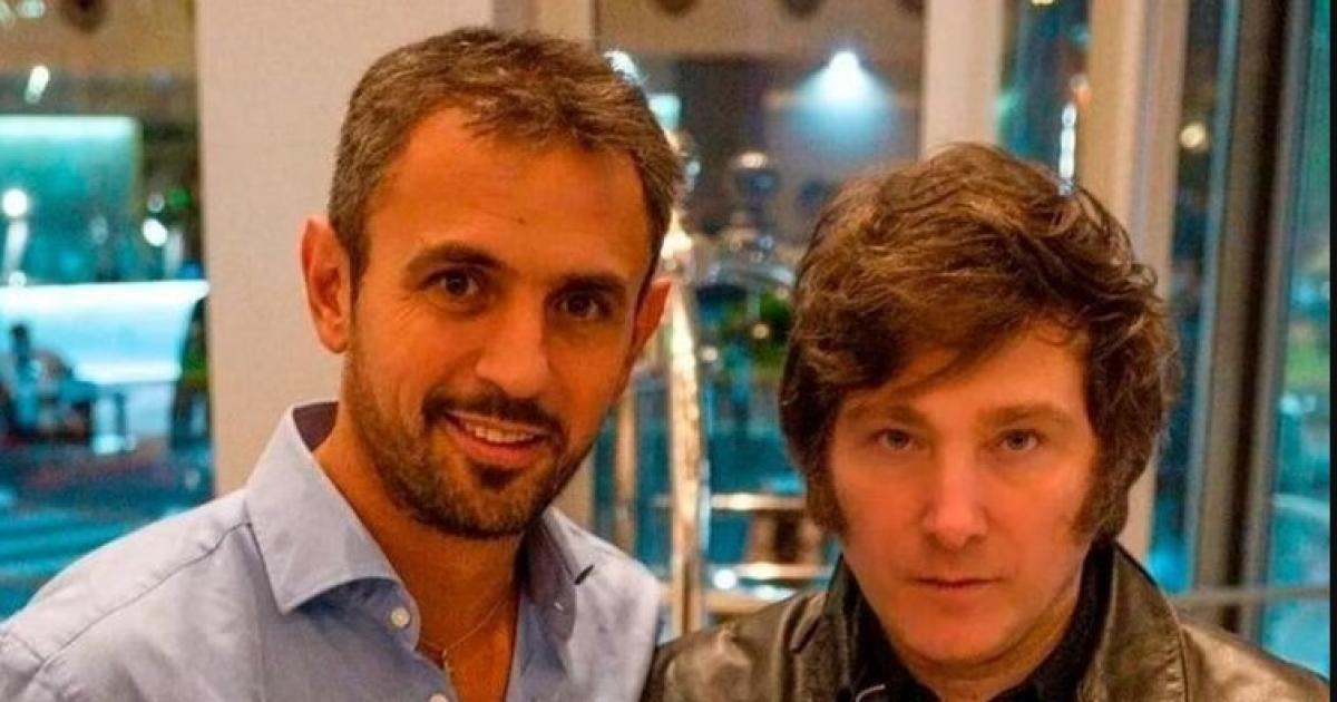 Martín Menem y Javier Milei