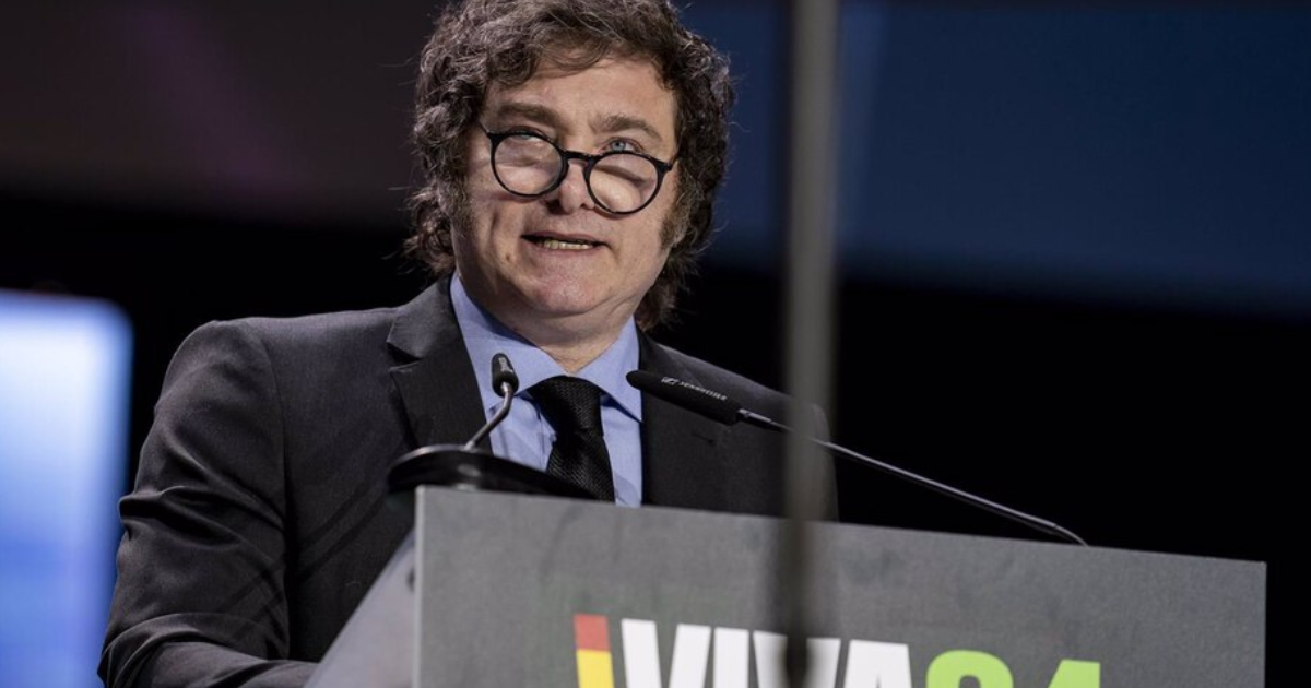 Esta iba a ser la segunda vez que Milei participara en este festival (Foto- redes sociales)