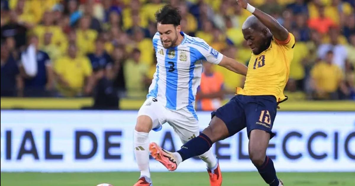Argentina perdioacute ante Ecuador en la despedida de las Eliminatorias