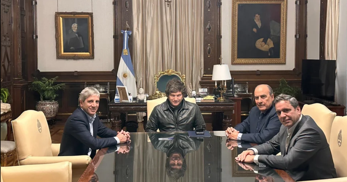 El jefe de Gabinete Guillermo Francos fue el encargado de anunciar la flamante designación (Foto- Presidencia)