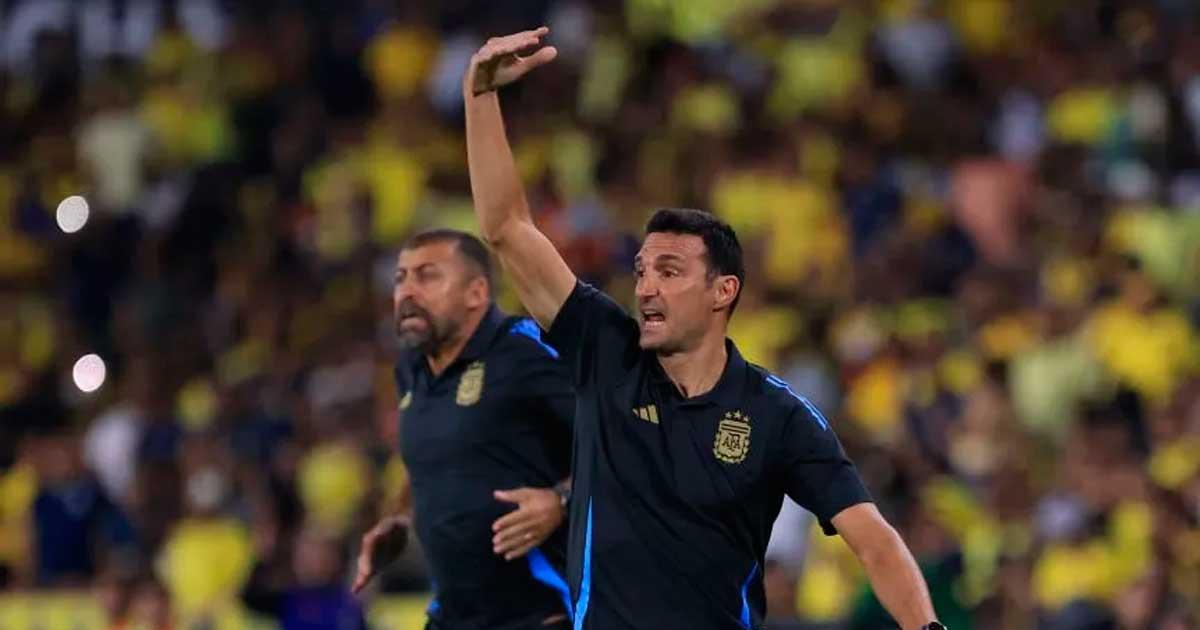 El DT argentino analizó el futuro de la Selección