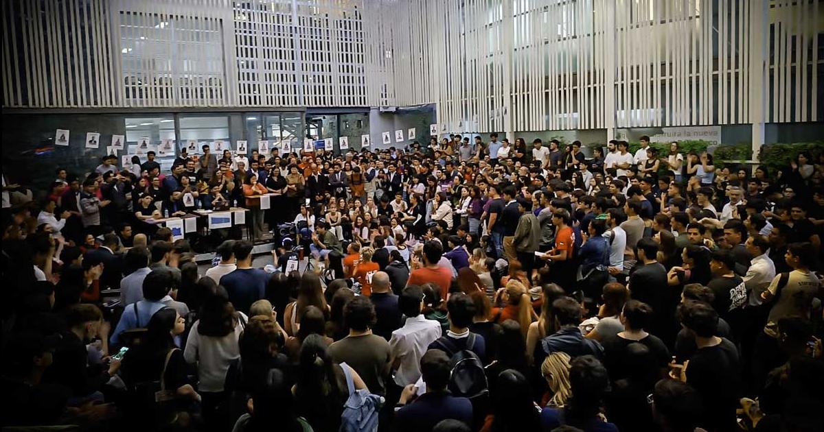 Estudiantes criticaron la postura de Reino Unido