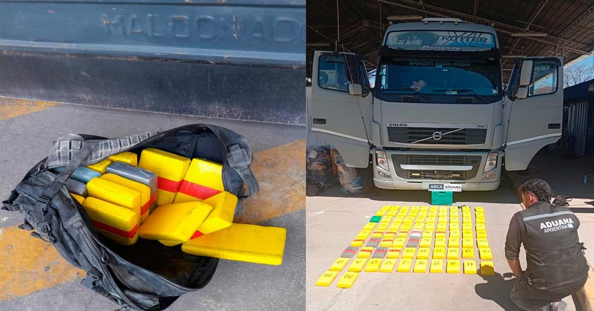 Las autoridades secuestraron droga en un amplio procedimiento