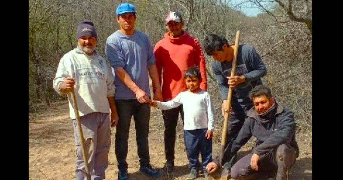 En Riacuteo Hondo se realizoacute la jornada Defendiendo el bosque santiaguentildeo