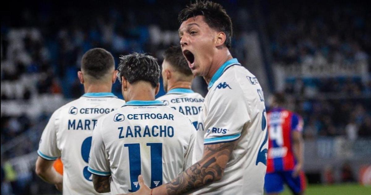 Triunfazo de Racing que se quedoacute con el claacutesico de la fecha en Avellaneda