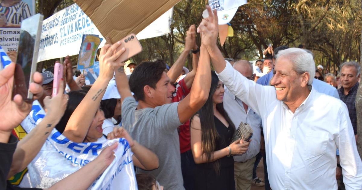 PRESENCIA El senador Neder visitó departamentos del norte de la provincia