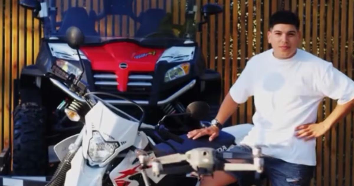 Thiago Medina sigue en estado crítico tras el accidente en moto (Foto- Instagram  thi4go_km)