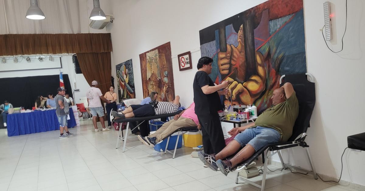 El mieacutercoles habraacute donacioacuten voluntaria de sangre en Las Termas