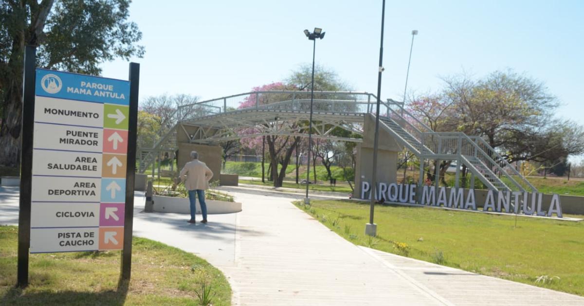 A diacuteas de su inauguracioacuten te mostramos el Parque Mama Antula