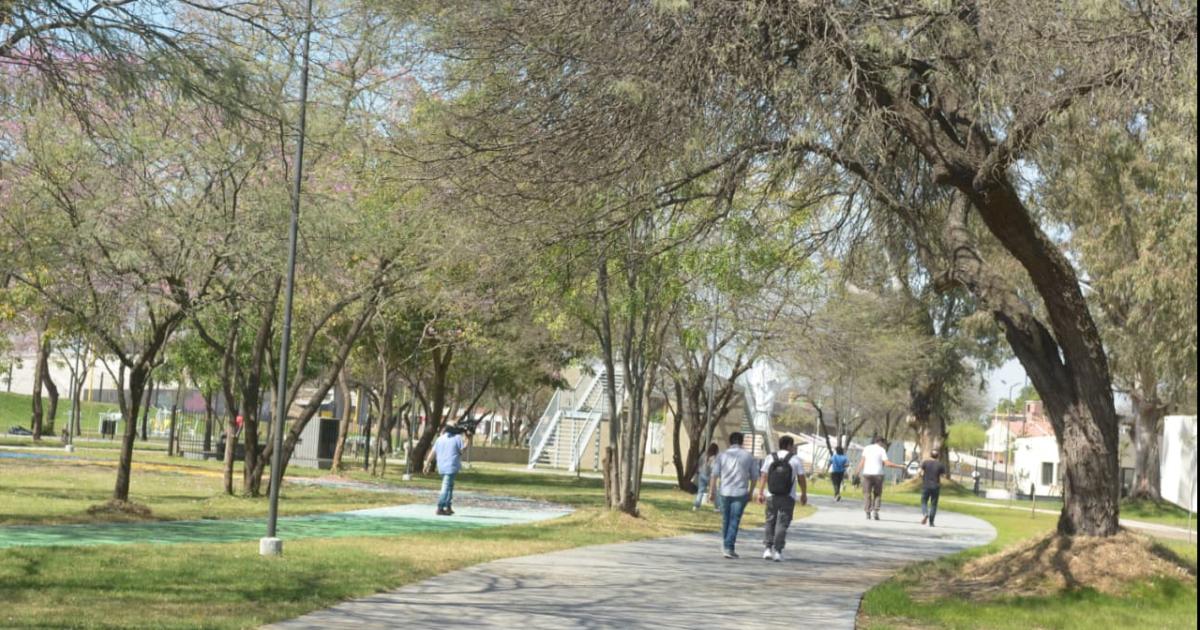 A diacuteas de su inauguracioacuten te mostramos el Parque Mama Antula