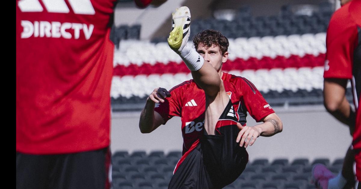 OPORTUNIDAD River trabajó tras la victoria del sbado ante Estudiantes y se enfoca en Palmeiras