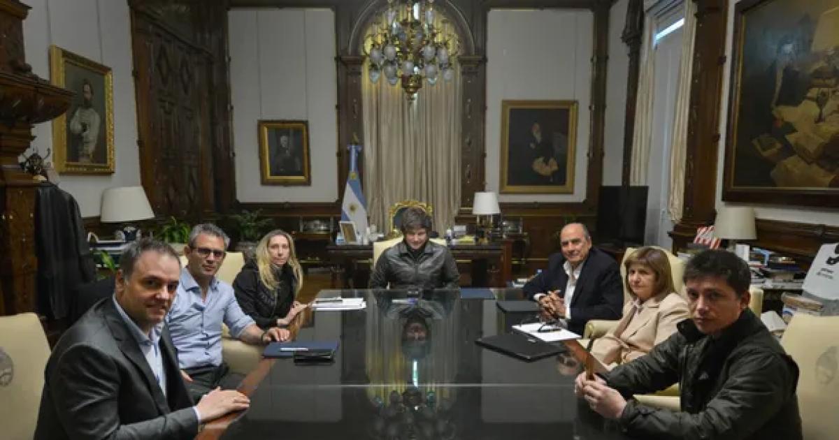 Cadena Nacional y reuniones con las mesas- la agenda completa de Javier Milei para este suacuteper lunes