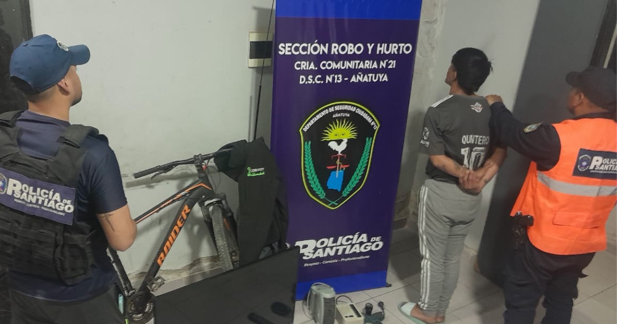 La investigación fue realizada por personal de la Brigada de Investigaciones junto a efectivos de la Comisaría Comunitaria N°21