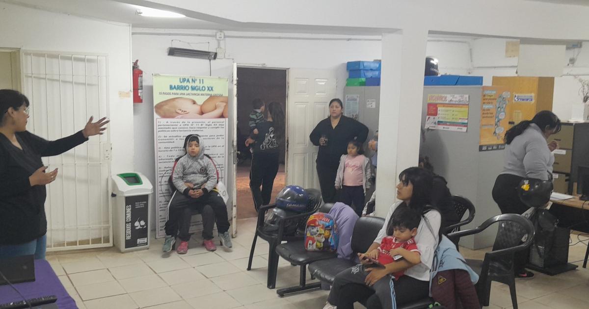 ENCUENTRO La charla estuvo a cargo de los trabajadores de la salud de la institución