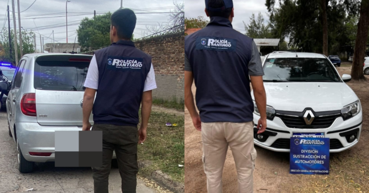 (Fotos- Policía de Santiago del Estero)