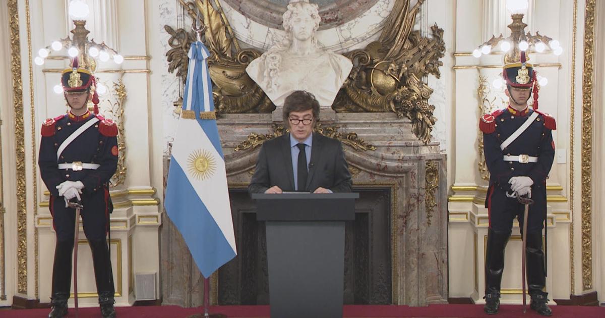 Javier Milei (Foto- X Oficina del Presidente)