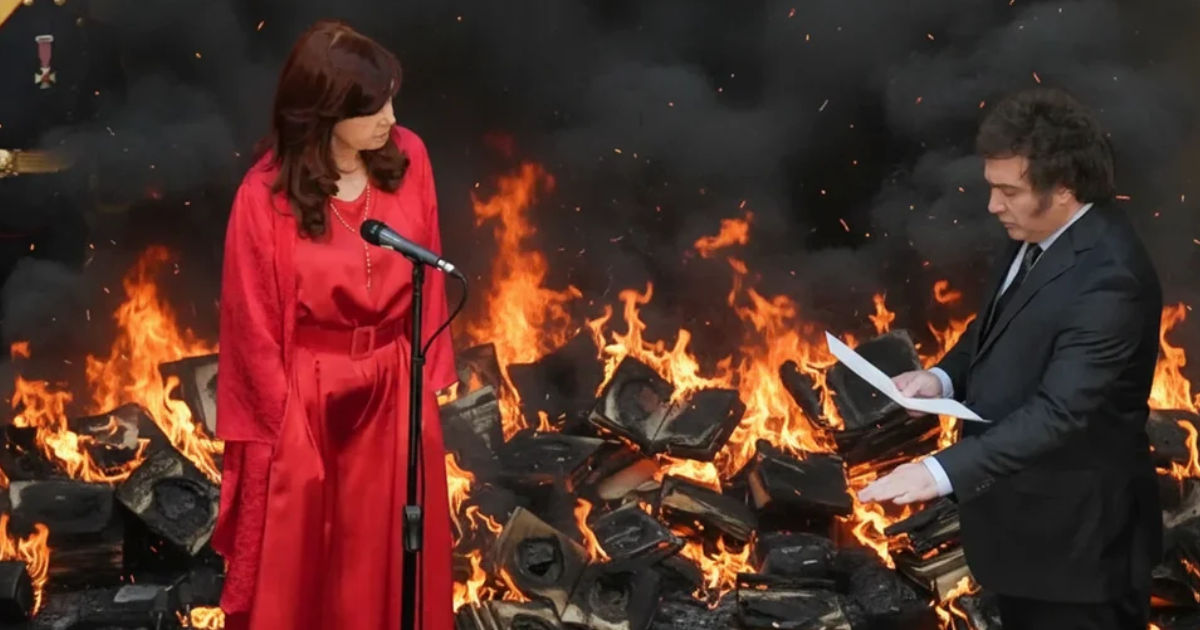 La expresidenta acusó a Milei de repetir errores del pasado y de gobernar en contra de los intereses del pueblo (Foto- NA)