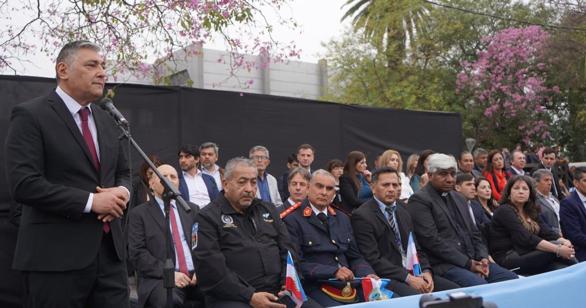 La Banda festejoacute sus 113 antildeos con un mensaje de unidad cultura y compromiso con el desarrollo