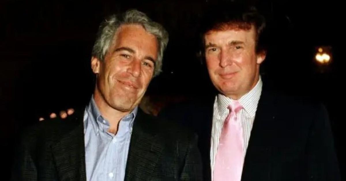 Epstein y Trump en 1997 (Getty Images)