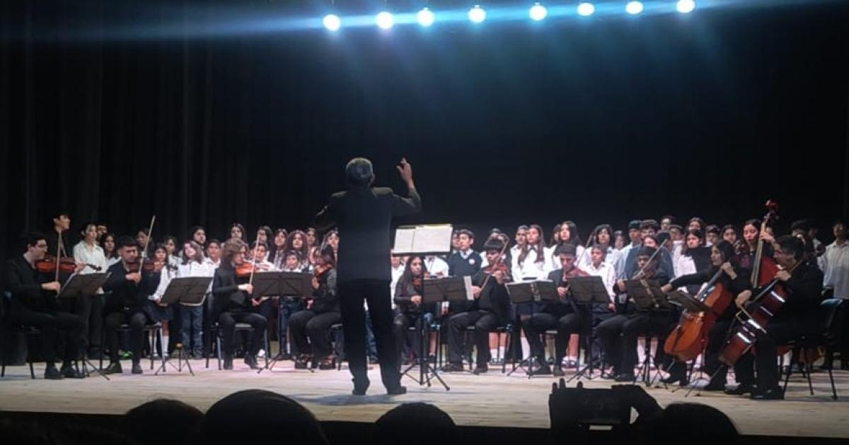 Chicos del Hogar de Proteccioacuten participaron del Encuentro Coral Huaspa Taquincuna