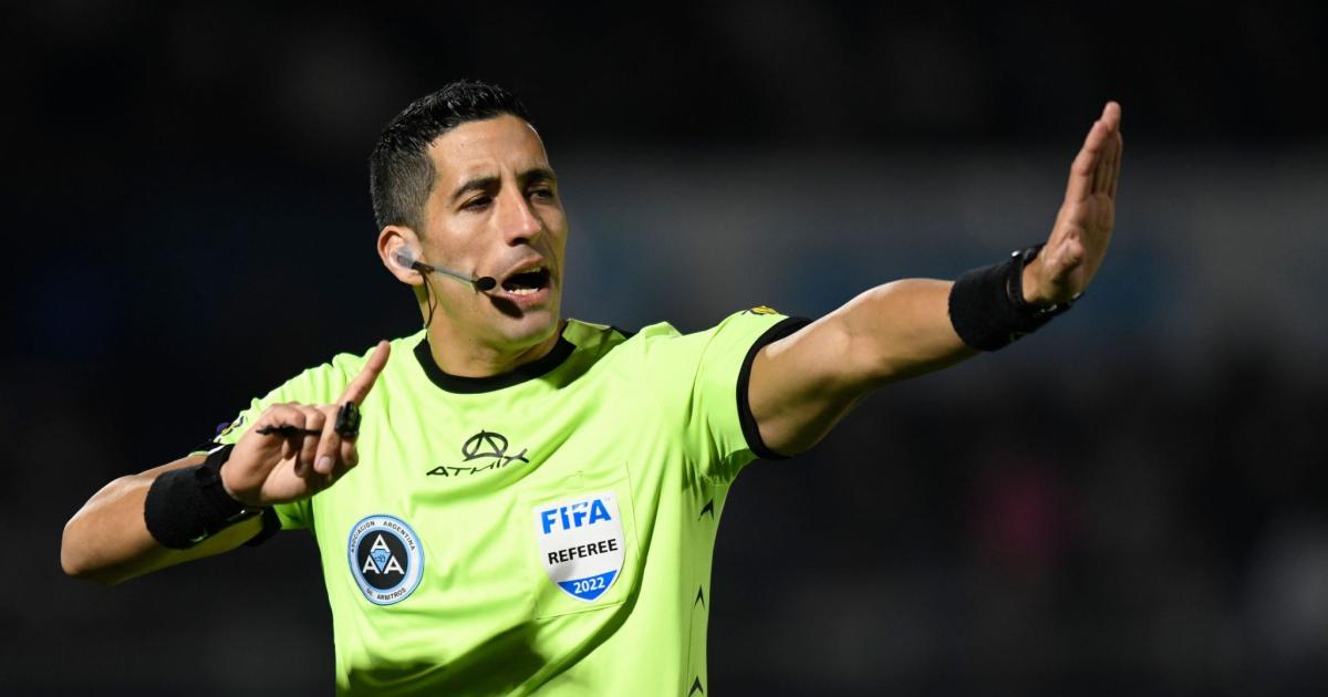 El juez principal designado es Yael Falcón Pérez quien estar acompañado por Gabriel Chade como asistente 1 y Facundo Rodríguez como asistente 2