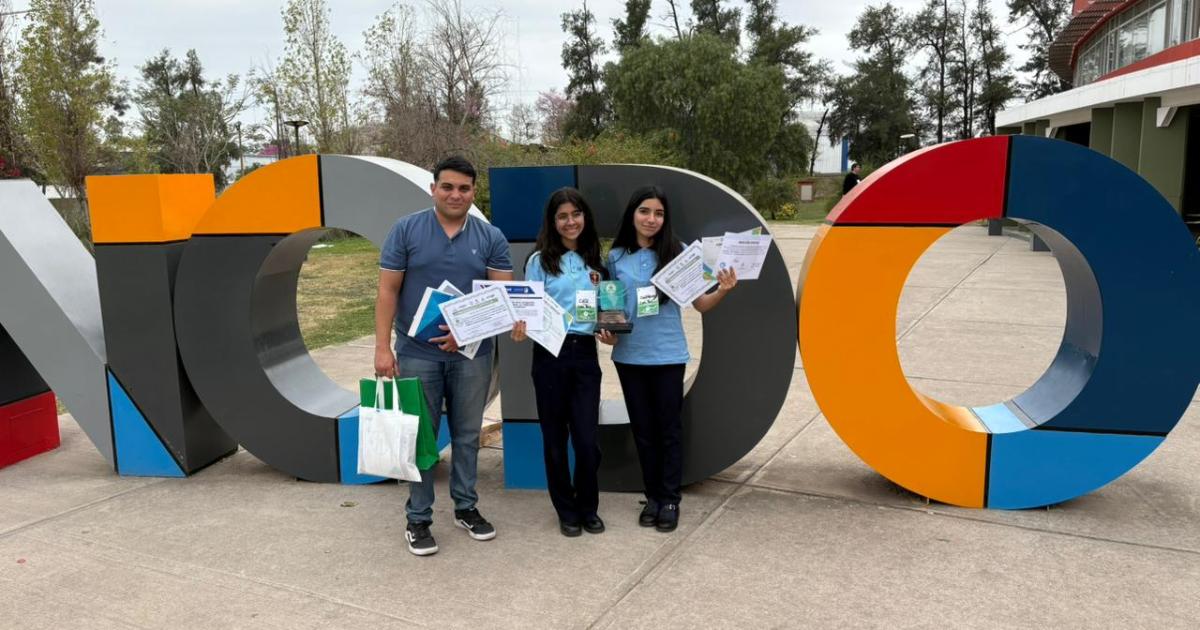 Alumnos del Colegio Cristo Rey recibieron distinciones en la Jornada Geopacha 2025