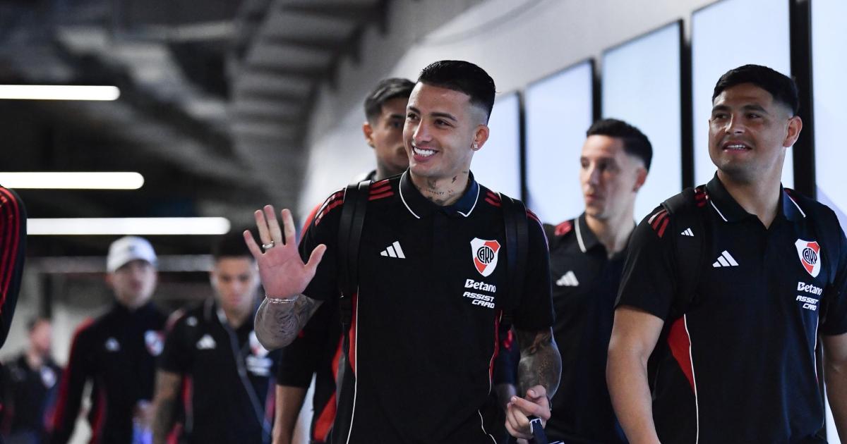 Castantildeo y defensa de tres- la formacioacuten de River ante Palmeiras