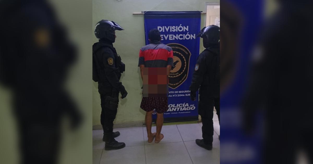 Barrio Ejeacutercito Argentino- capturan a un sujeto armado tras intentar asaltar a un vecino