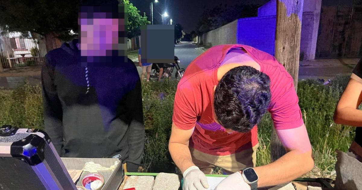 Dealer y su coacutemplice descubiertos mientras realizaban delivery