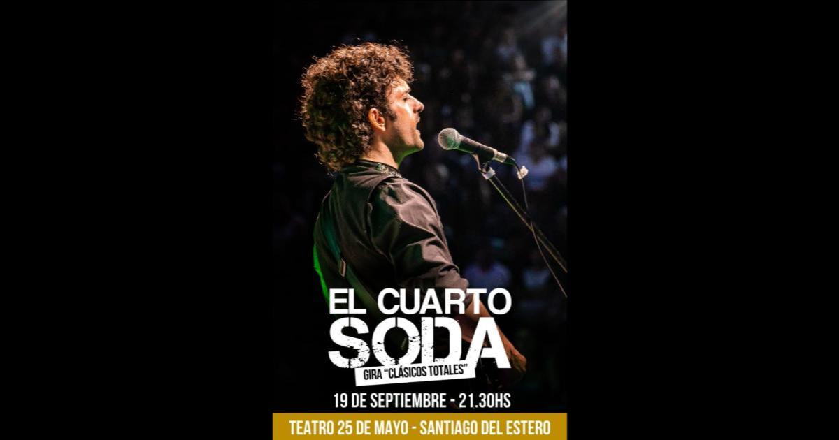 Estos son los ganadores de las entradas para el show de El Cuarto Soda