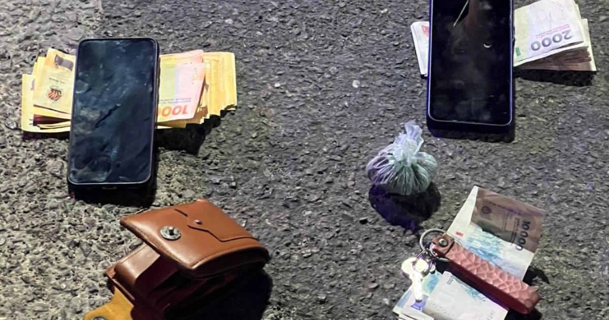 Dealer y su coacutemplice descubiertos mientras realizaban delivery