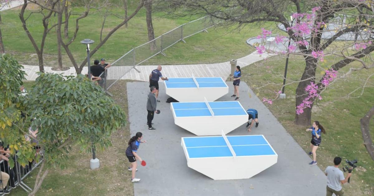El gobernador Zamora y la intendente Fuentes inauguraron el Parque Mama Antula