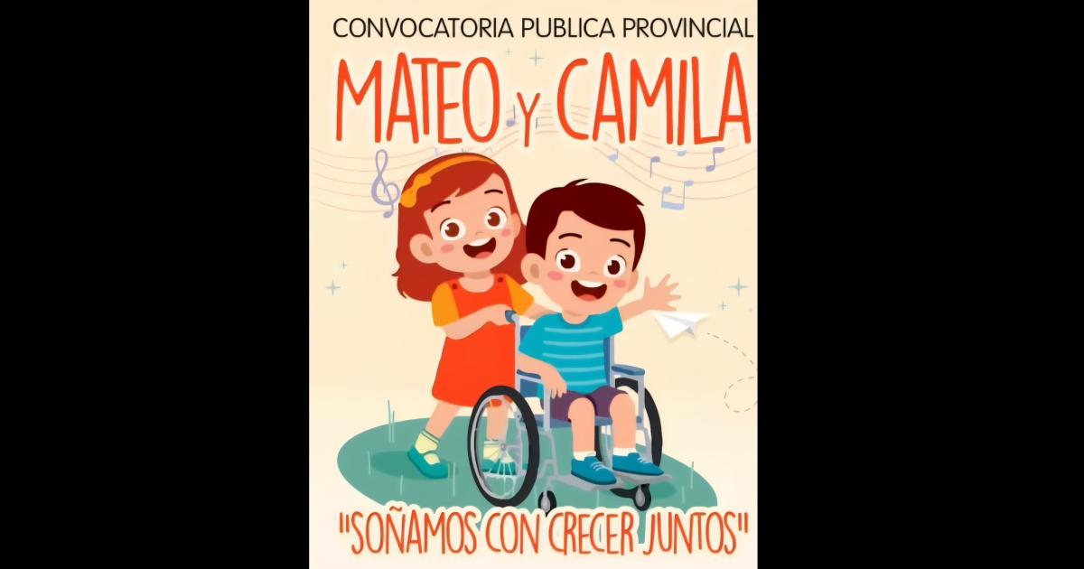Buscan una familia para que los pequentildeos Cami y Mateo crezcan juntos