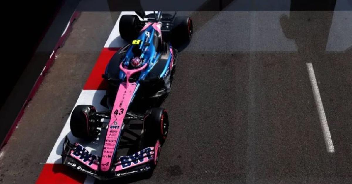 Colapinto terminoacute uacuteltimo en la segunda praacutectica del GP de Azerbaiyaacuten