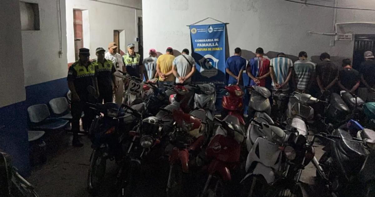 Detenidos - Foto- EL FAIMALLENSE