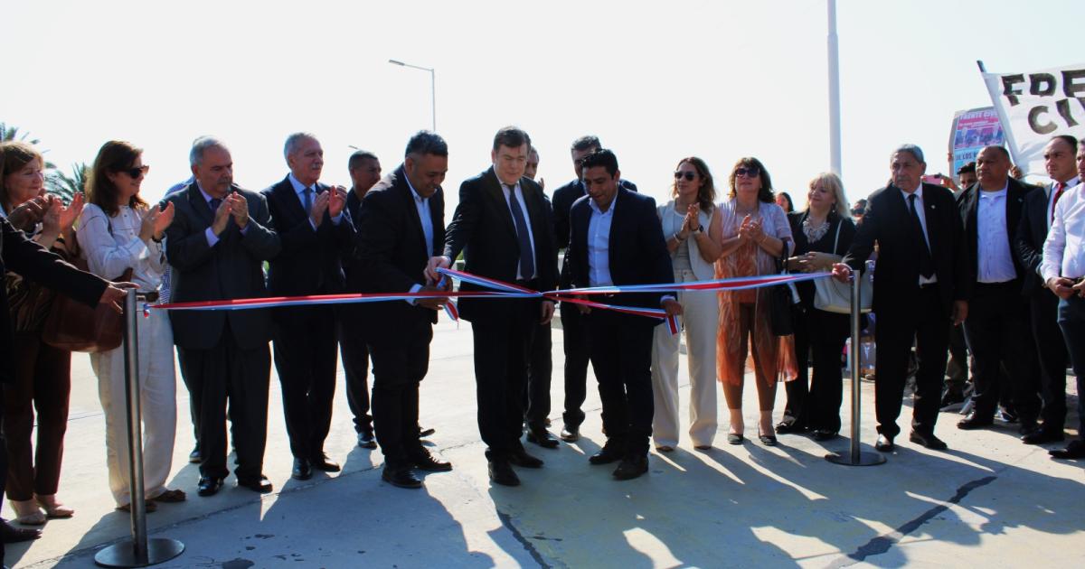 El Gobernador inauguroacute la obra de pavimentacioacuten del corredor entre la RP 1 y la RN 34 vieja