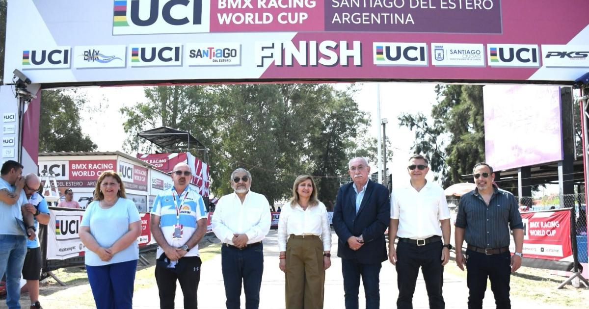 Fuentes y Dapello encabezaron la apertura del Campeonato Argentino de BMX