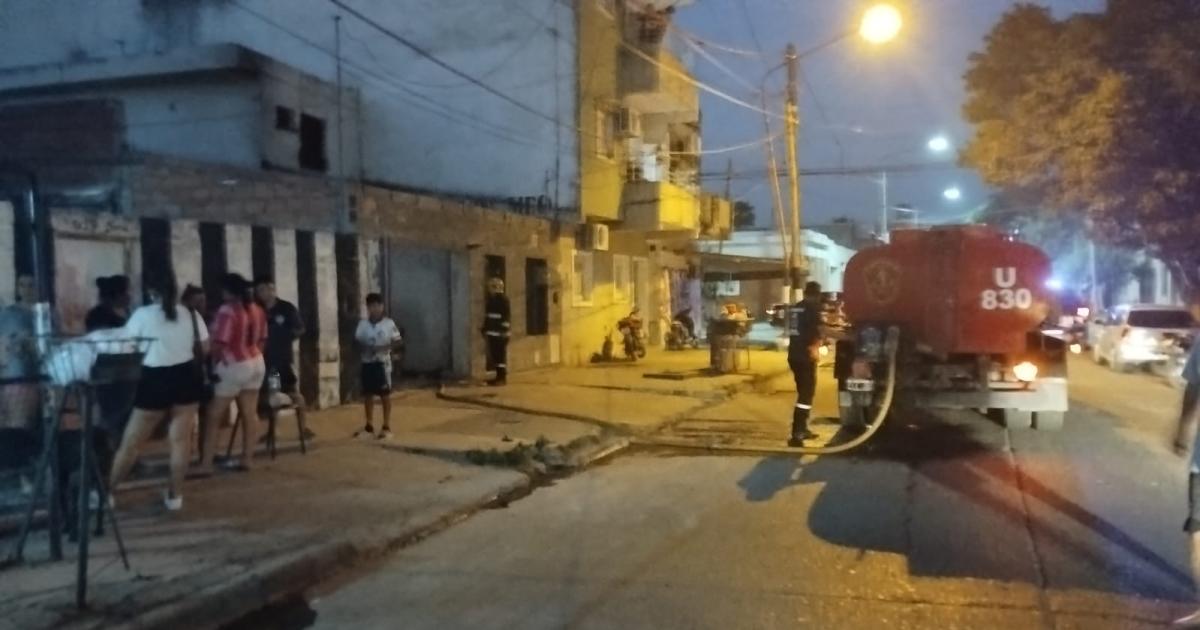 Intentaron robar en una vivienda y provocaron un incendio en el barrio Congreso
