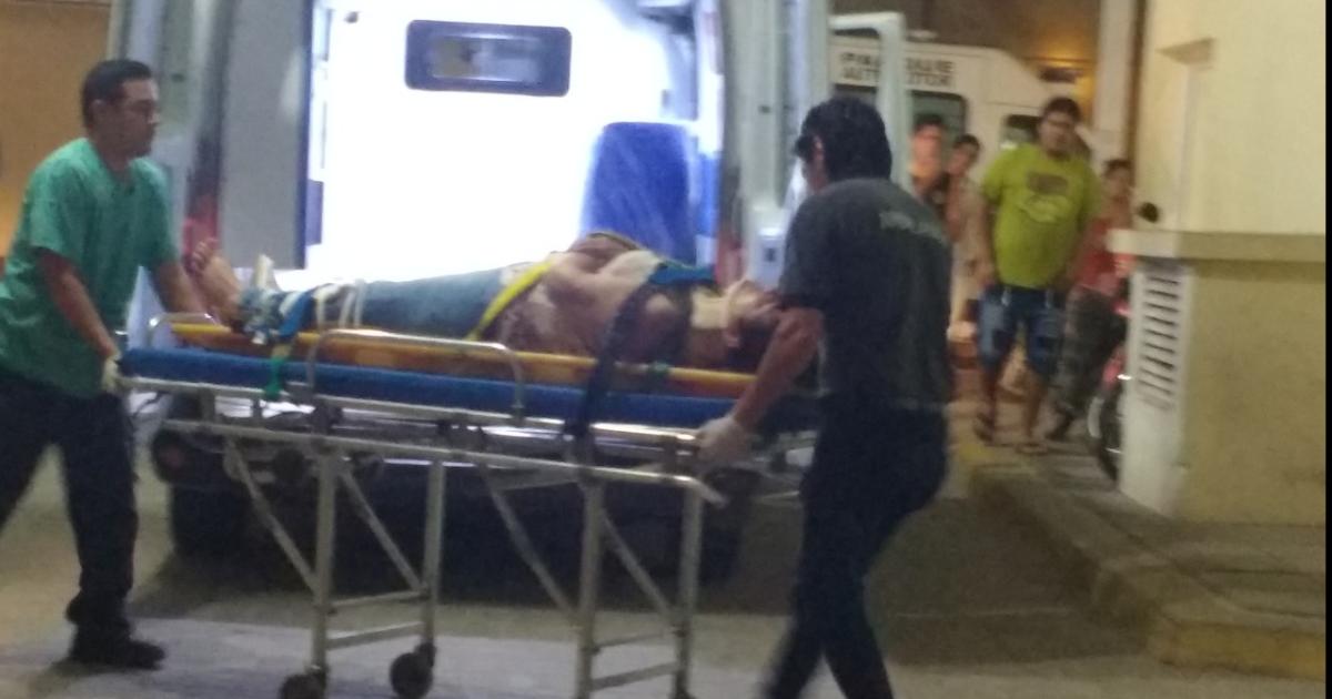 Violento episodio- joven herido con un cuchillo durante una discusioacuten de pareja