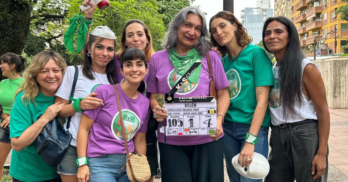 Luisa Paz es socioacuteloga en el filme Belen