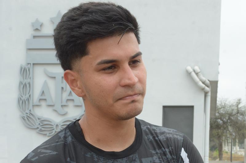 ESPERANZA Gastón Verón uno de los referentes del ataque ferroviario habló con EL LIBERAL sobre el duelo ante Boca de mañana