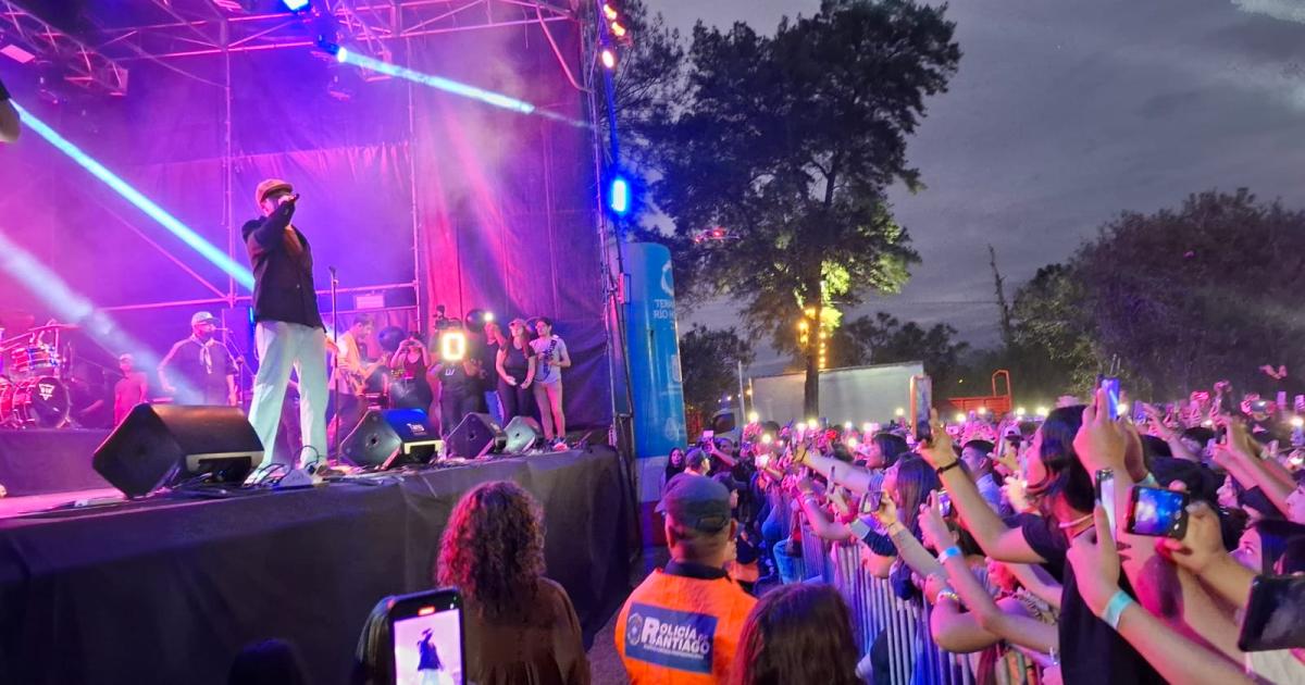 Con un gran show Rusherking movilizoacute a la juventud de Las Termas