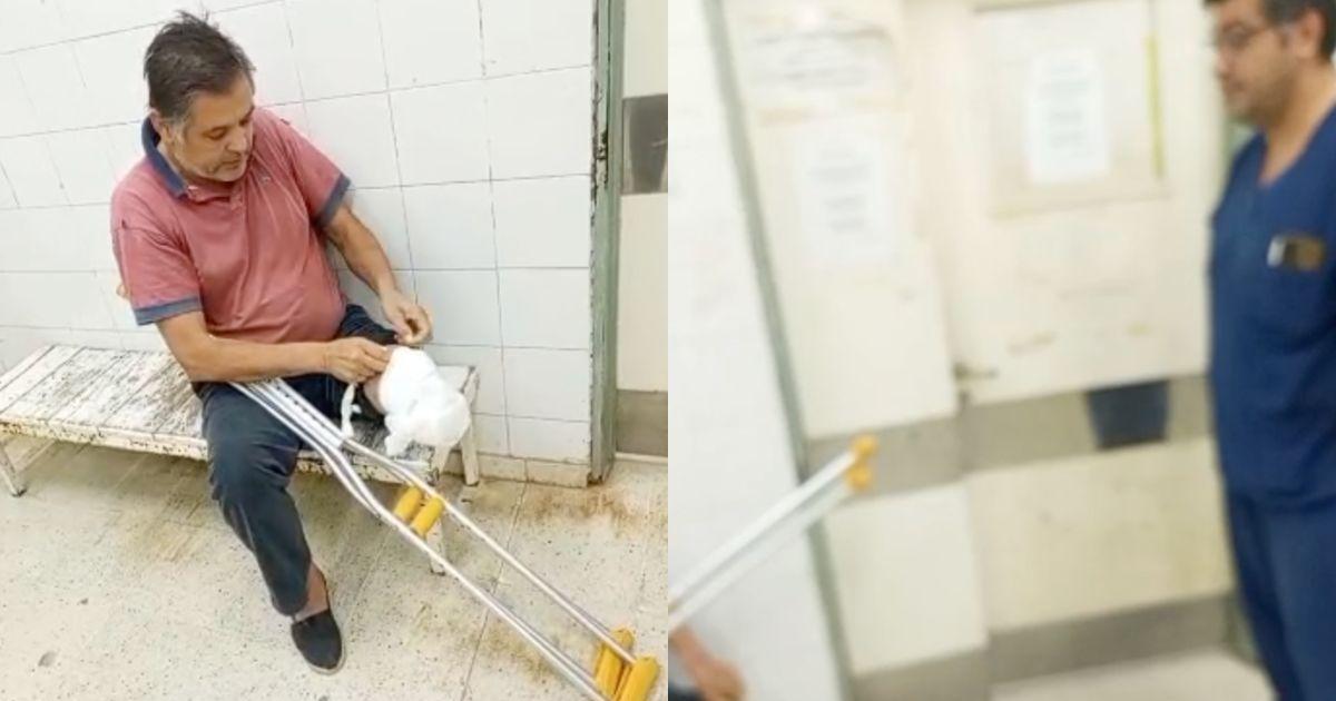 El médico radicó la denuncia luego de la agresión recibida