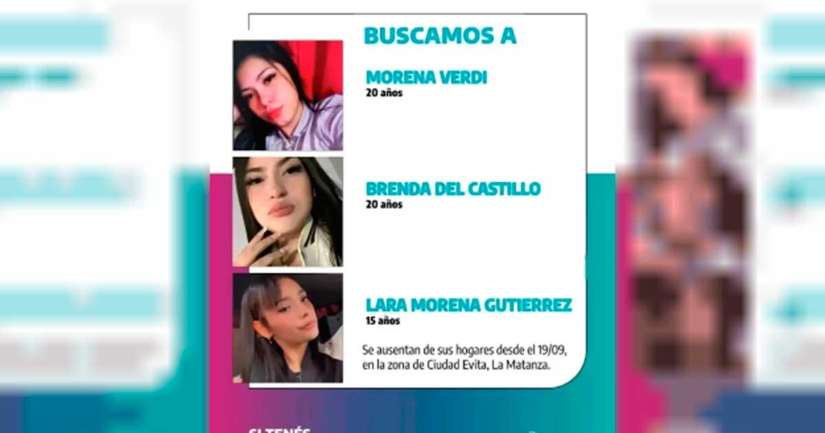 Los teléfonos de las jovencitas permanece apagado desde el 19 de septiembre pasado